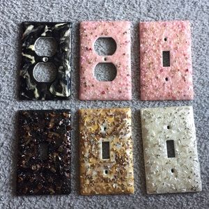 6 pack outlet and light switch covers